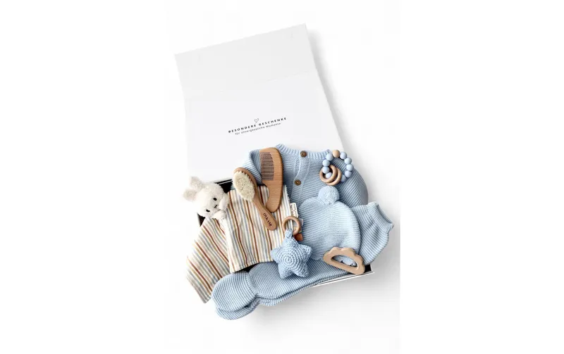 Oykami Geschenkset Babybox Siena blu