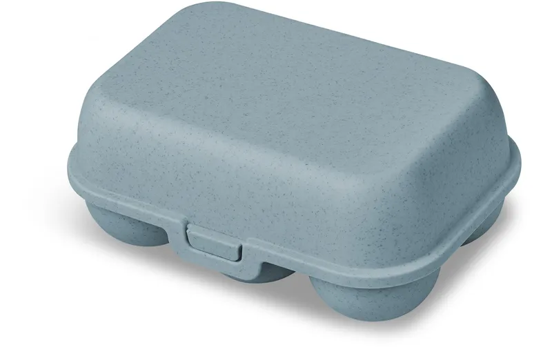 Koziol Eierbox To Go mini 17 cm x 11.8 cm, blue
