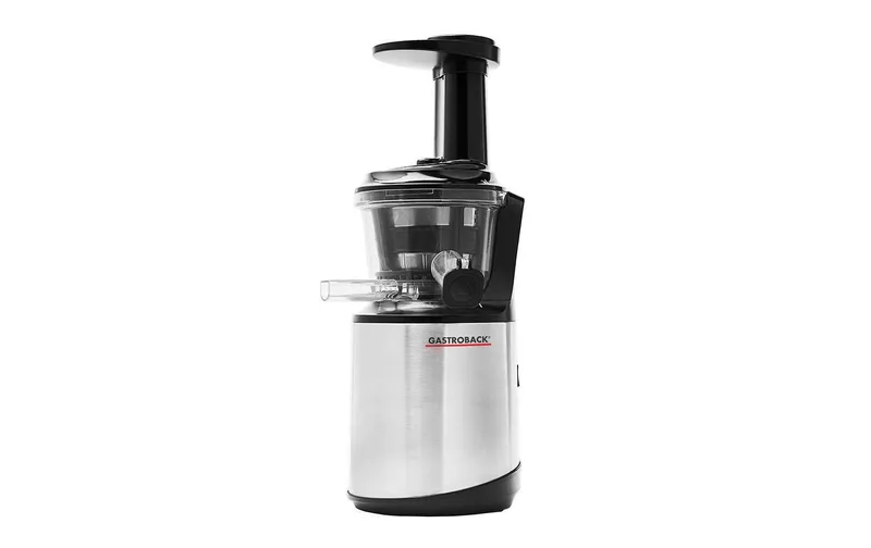 Gastroback Slow Juicer Advanced vital noir/Silber