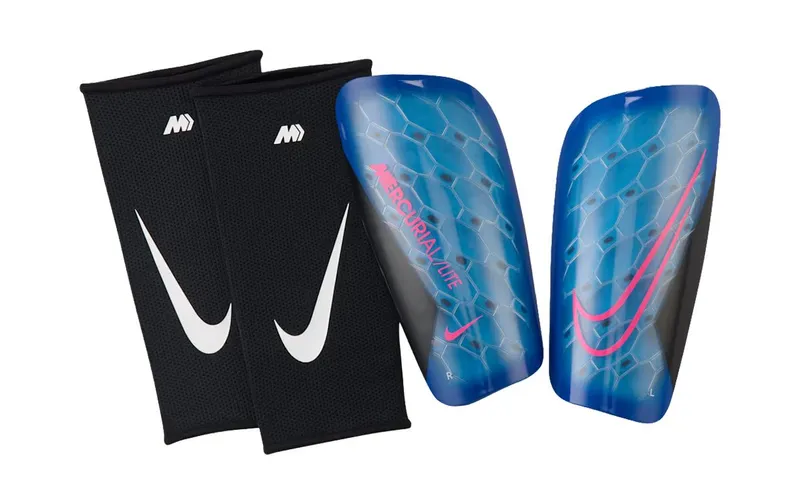 NIKE Schienbeinschoner Mercurial Lite Blau S