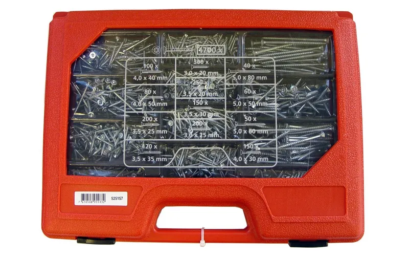 ferronorm Universalschrauben Koffer, Torx 1700 pièces