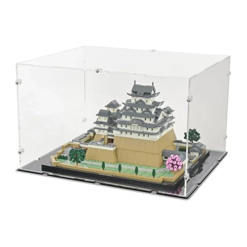 iDisplayit Baukasten Acryl-Display für LEGO 21060 Burg Himeji
