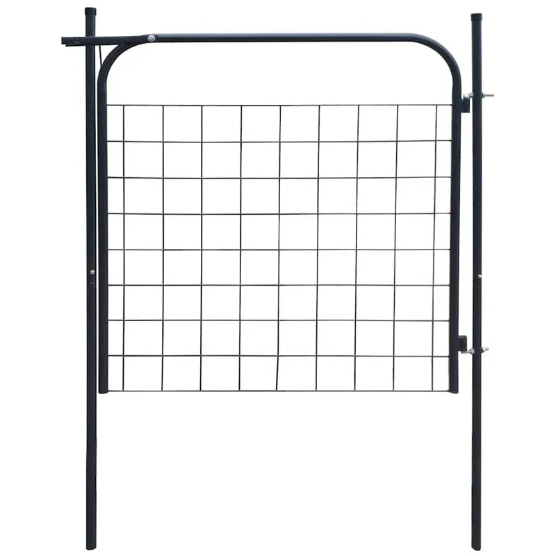 Gartentor 100x100 cm Anthrazit