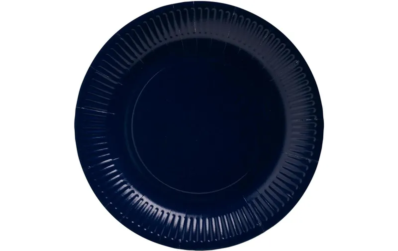 PRO nappe Einwegteller 23 cm, 20 pièces, bleu