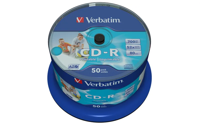 Verbatim CD-R 0.7 GB, Spindel (50 Stück)