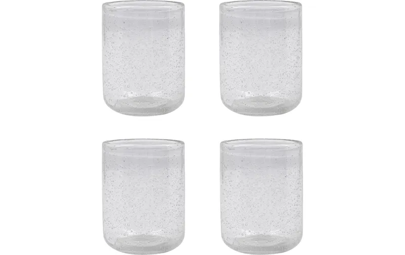House Doctor Trinkglas Rich 400 ml, 4 Stück, Transparent