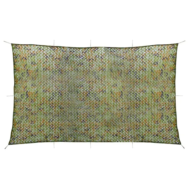 Filet de camouflage avec sac de rangement 3x6 m Vert