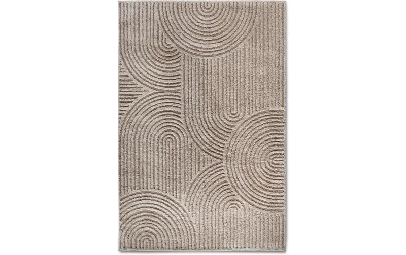 Elle Decoration Teppich Chappe 120 cm x 170 cm, Beige