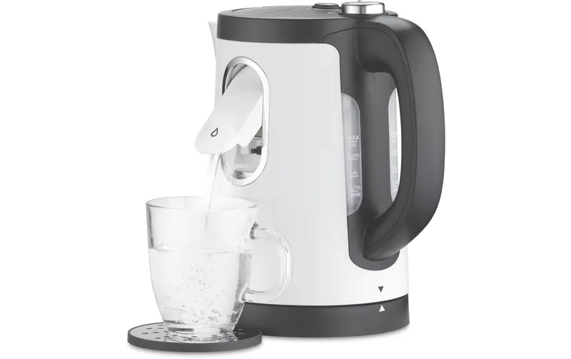 Trisa Wasserkocher 2-in-1 Perfect Cup 1.5 l, white
