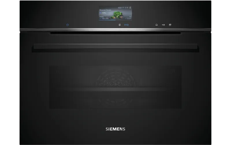 Siemens Einbaudampfbackofen CS756G1B1 Schwarz A+