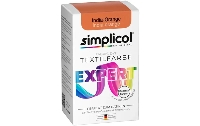 Simplicol Textilfarbe Expert Indiaorange, 150 g