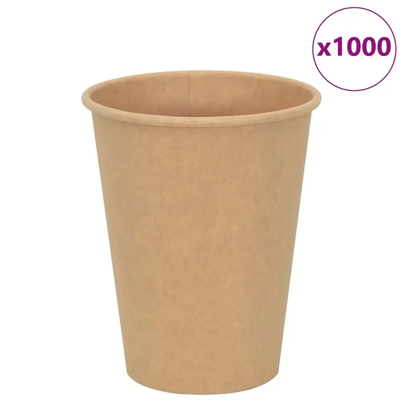 Pappbecher 1000 Stk. 12oz 300ml marrone