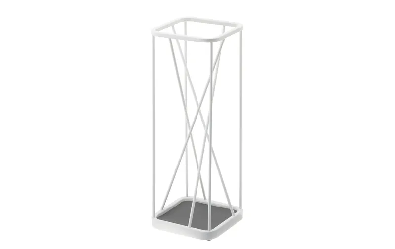Yamazaki Schirmständer 17 x 45.5 cm, bianco