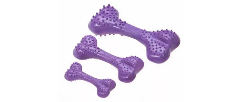 Comfy Dental Bone Violet mit Massagenoppen 8.5 cm