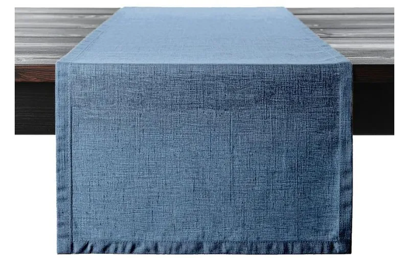 PROFLAX Tischläufer Leinen 50 x 150 cm, blu