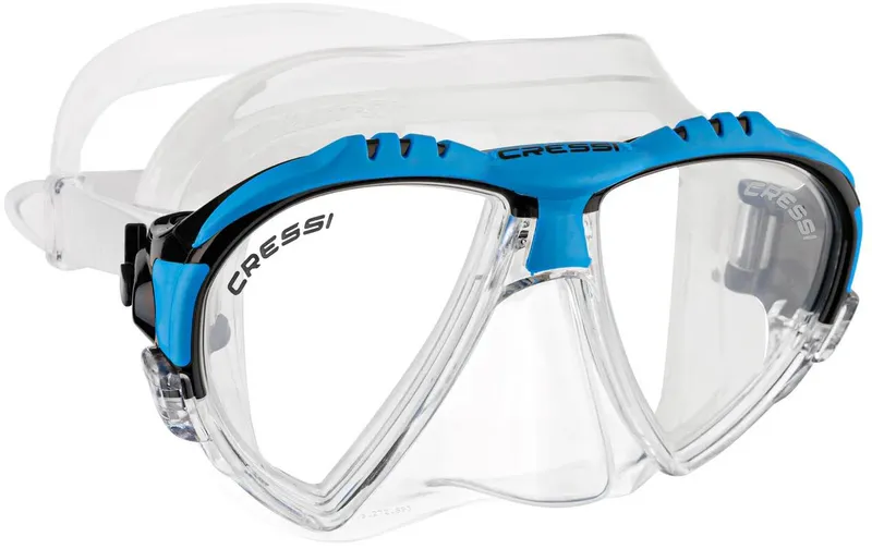 CRESSI Tauchmaske Matrix Klar/Blau