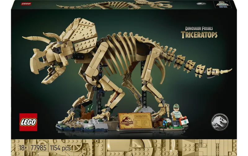LEGO® Jurassic World Dinosaurier-Fossilien: Triceratops 77985