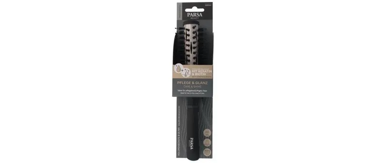 Parsa Beauty Keratin Care and Shine Rundföhnbürste nero