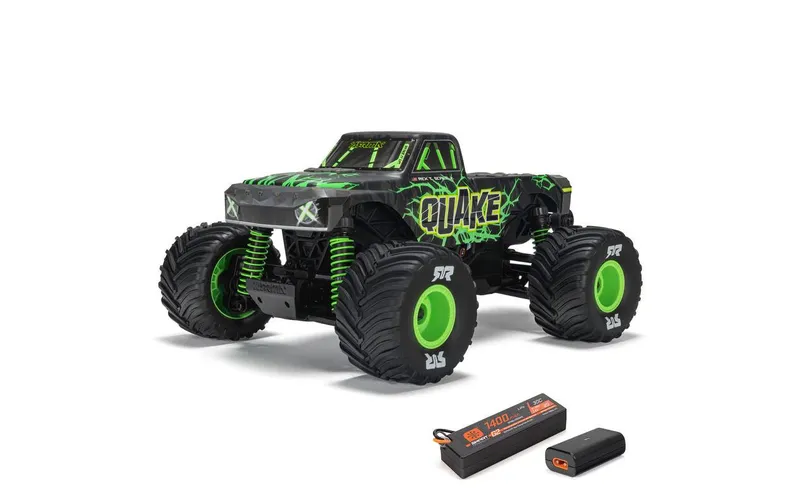 Arrma Monster Truck Quake Grom 4x4 Brushed RTR 1:16 Grün