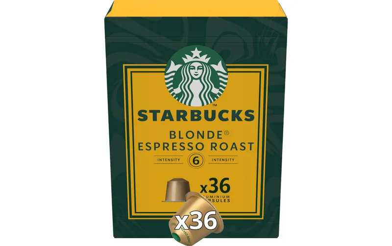 Starbucks Kaffeekapseln Blonde Espresso Roast 36 Stück