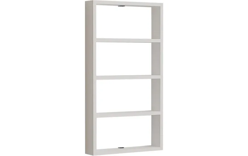 Woody Fashion Wandregal Quatro White