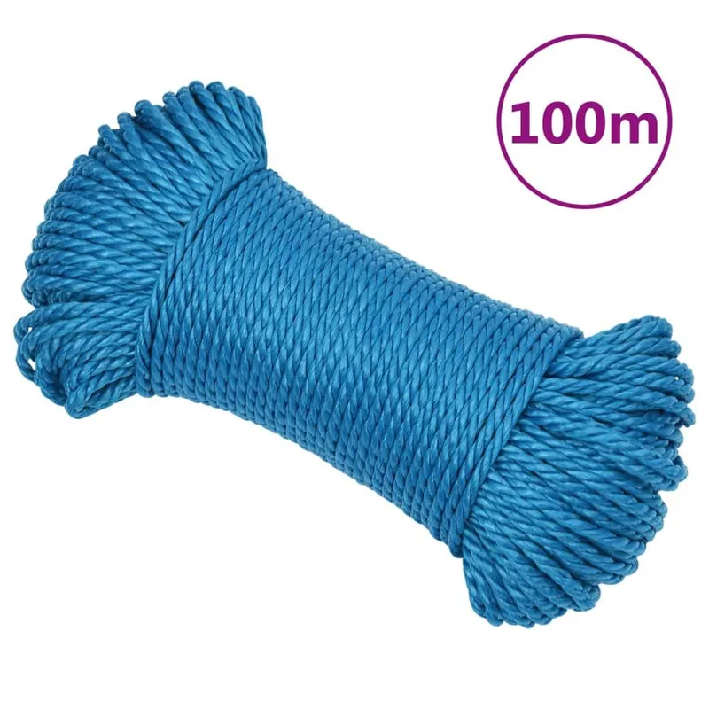 Arbeitsseil blu 3 mm 100 m Polypropylen