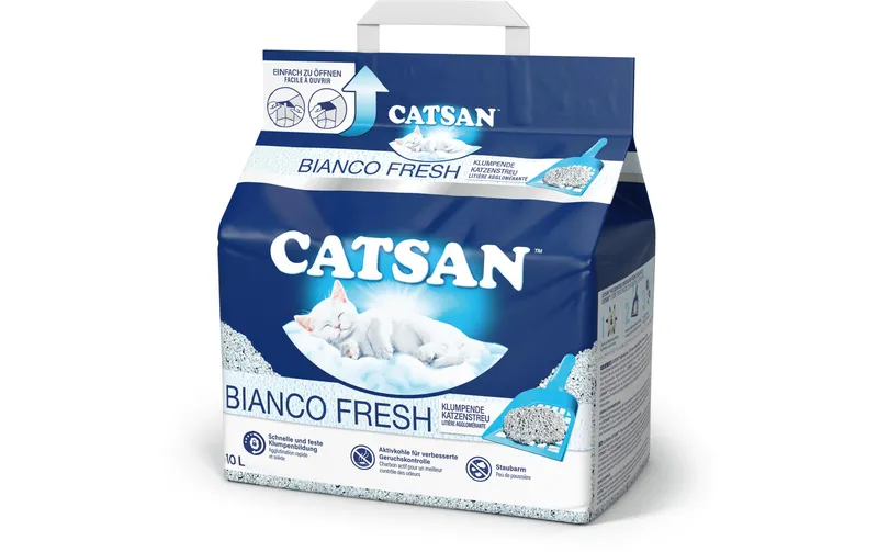 Catsan Katzenstreu Bianco Fresh 10 l