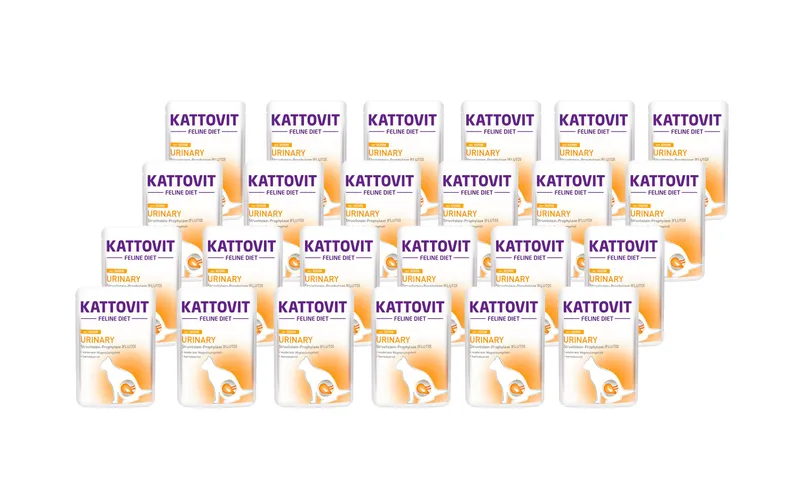 Kattovit Nassfutter Urinary Huhn, 24 x 85 g