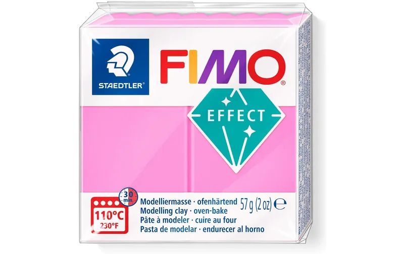 Fimo Modelliermasse Soft Neon Rosa