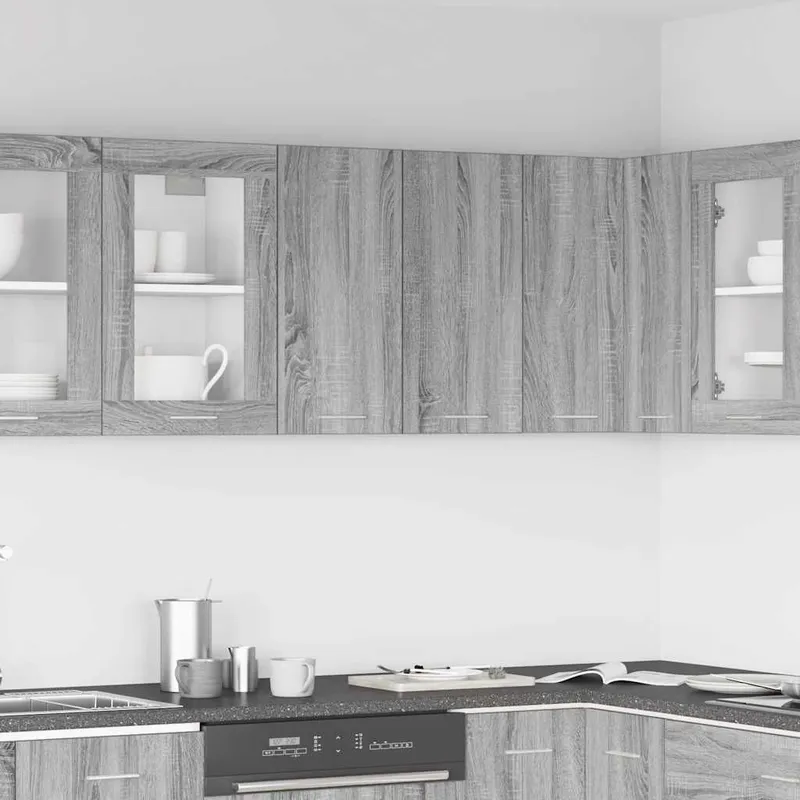Hängeschrank Lyon grigio Sonoma 60x31x60 cm derivato del legno
