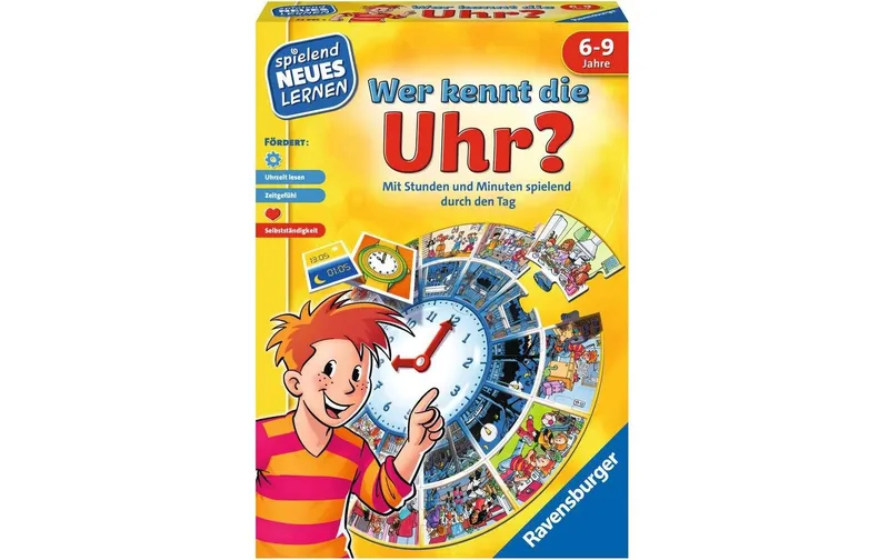 Ravensburger enfantsspiel Wer kennt la Uhr? 6-9 ans