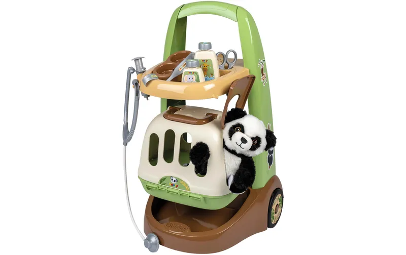 Smoby Tierarzt Trolley avec Panda