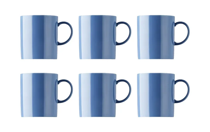 THOMAS Kaffeebecher Sunny Day 300 ml, 6 pièces, Himmelblau
