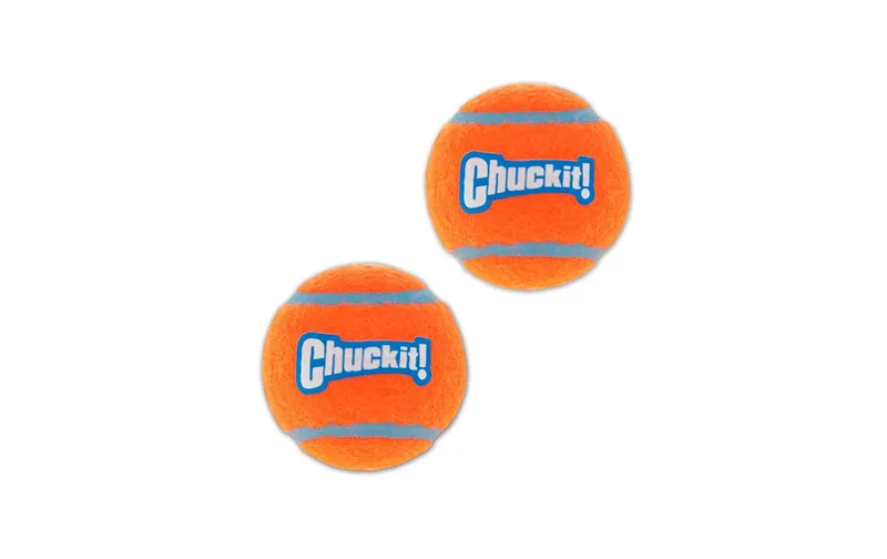 Chuckit! Hunde-Spielzeug Tennisball S, Ø 5.5 cm, 2 pezzi