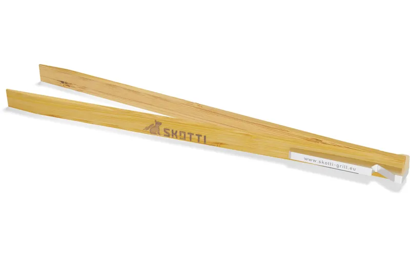 Skotti Grillzange Tongs, Braun