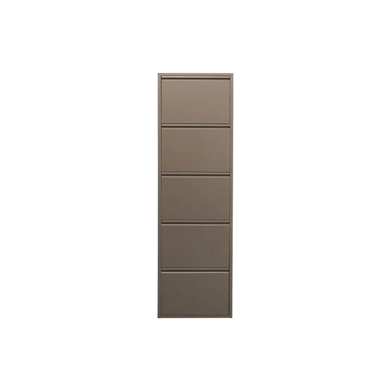 Kare Schuhschrank Caruso 5-er, 50 x 170 cm, brun