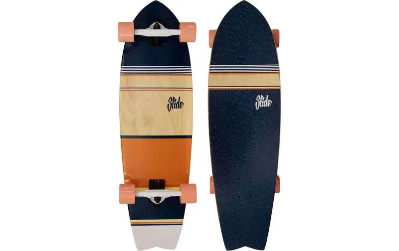 Slide Cruiser Stripes orange 34"