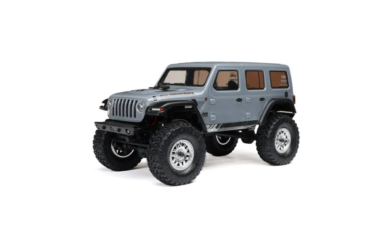 Axial Scale Crawler SCX24 Jeep JLU Wrangler grey, RTR, 1:24
