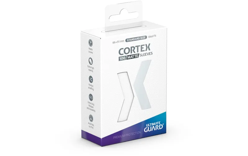Ultimate Guard Kartenhülle Cortex Sleeves Standard Matt-bianco 100