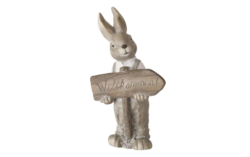 Boltze Aufsteller Terje brun, blanc, 48 cm
