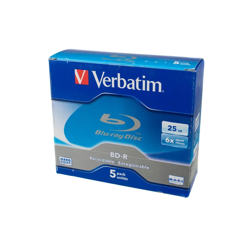 Verbatim BD-R 25 GB, Jewelcase (5 Stück)