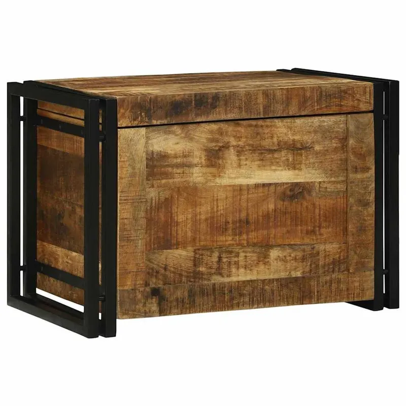 Aufbewahrungsbox brown and black 60 x 40 x 41 cm