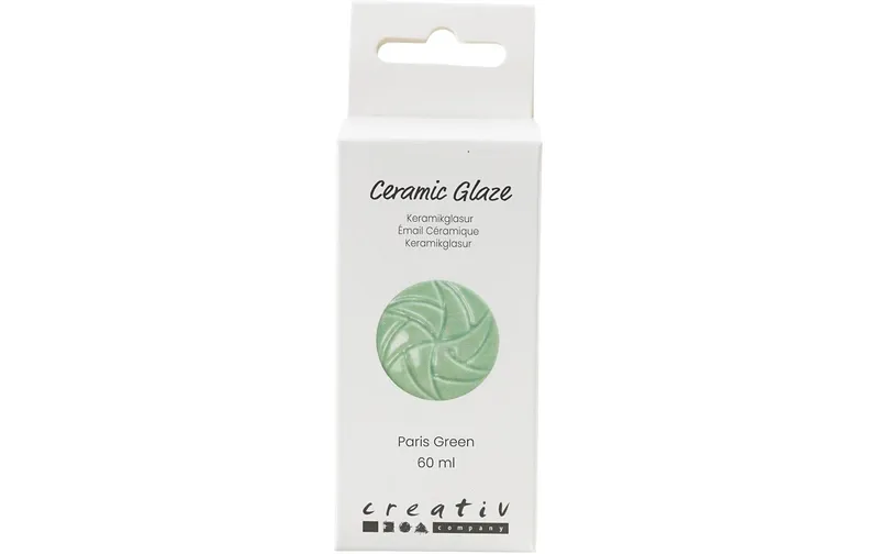 Creativ Company Keramikglasur 984 - 1101 °C, 60 ml, vert