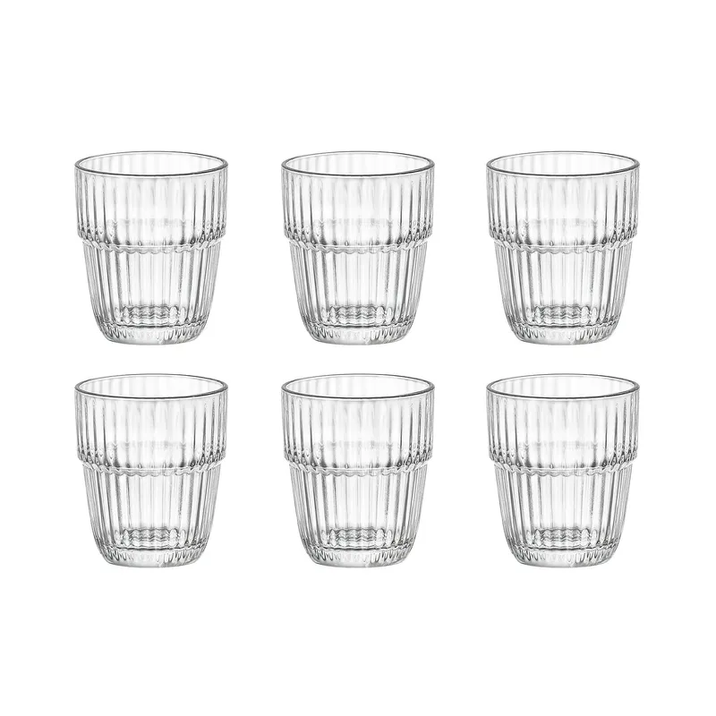 Bormioli Rocco Trinkglas Barshine 210 ml, 6 pezzi, trasparente