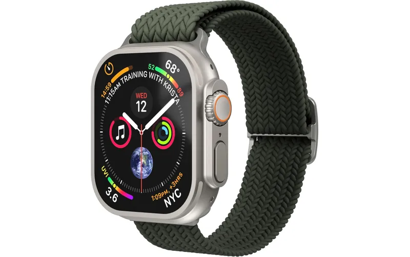 Vonmählen Armband Woven Loop Apple Watch 40/41/42 mm Olive
