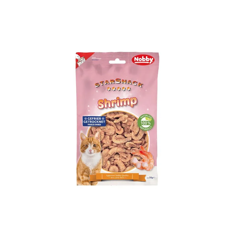 Nobby StarSnack Shrimp, 30 g
