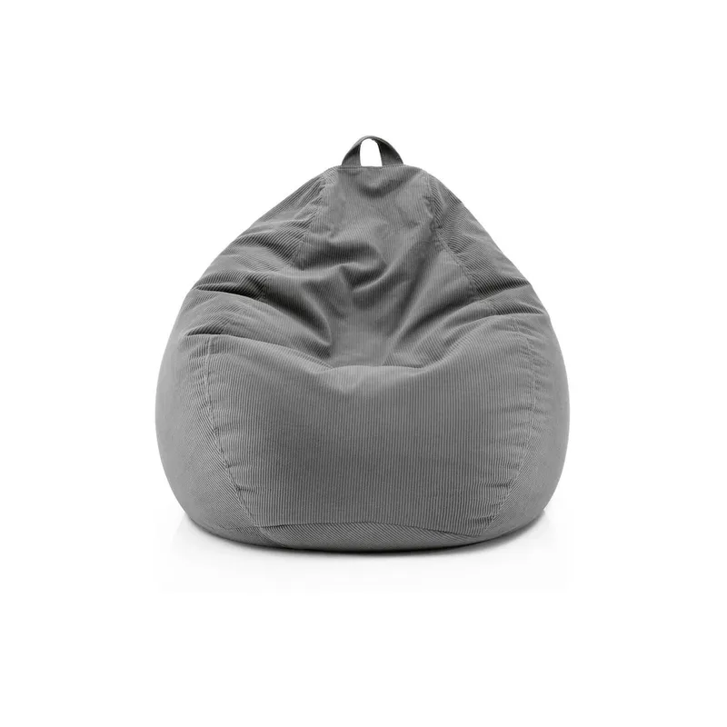 Lumaland Sitzsack 185 l Comfort Polyester (PES), Grau