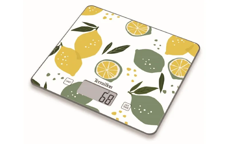 Terraillon Küchenwaage T1040 Fruit Citron Gelb/blanc