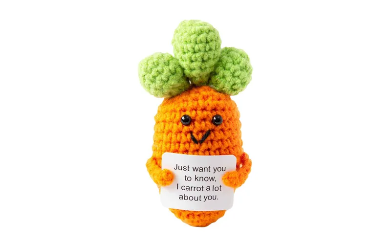 I AM CREATIVE Glücksbringer Positive Carrot