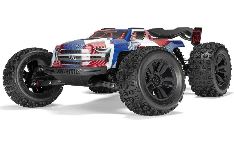 Arrma Monster Truck Kraton BLX6S, blue/red ARTR, 1:8